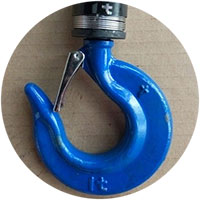 正品1噸飛鴿手拉葫蘆下吊鉤展示圖