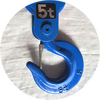 正品5噸飛鴿手拉葫蘆下吊鉤展示圖